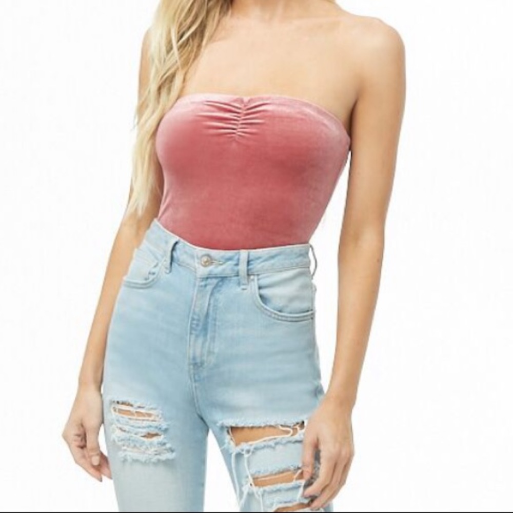 Velvet bodysuit